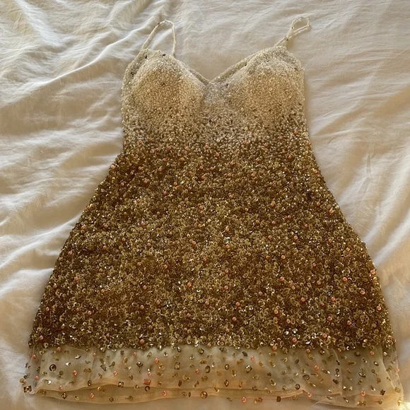 Birthday dress Musani couture sequin beaded dress - Picture 14 of 16